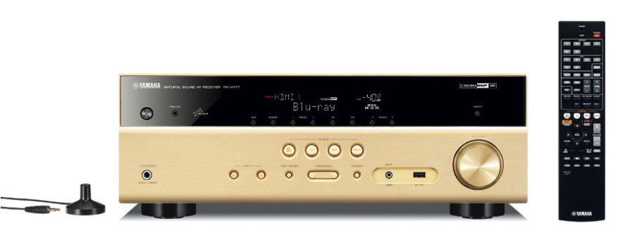 新款上市：RX-V477/HTR-4067，人生就是搏5.1声道数码家庭影院收音扩音机 