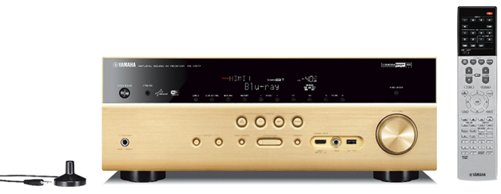 新款上市：RX-V677，人生就是搏7.2声道数码家庭影院收音扩音机 